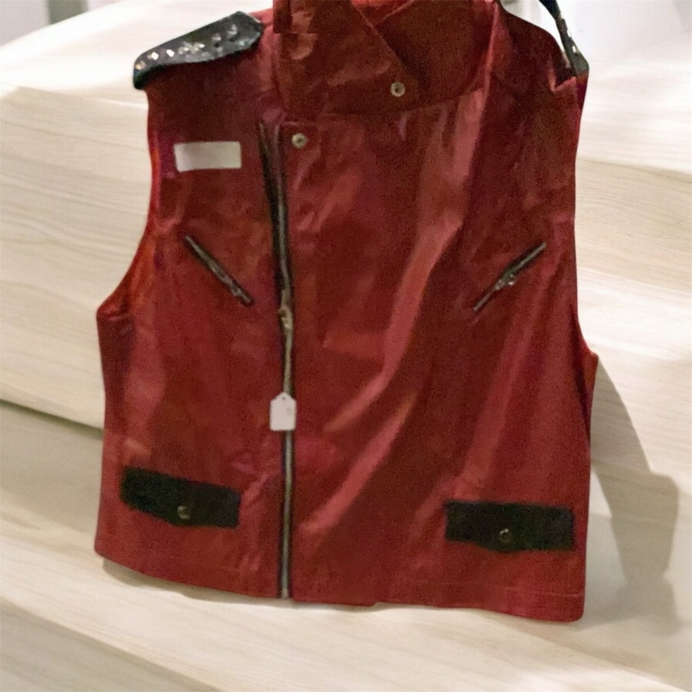 Thor: Love and Thunder Odinson Cosplay Vest – Red & Black Good Pre-Loved